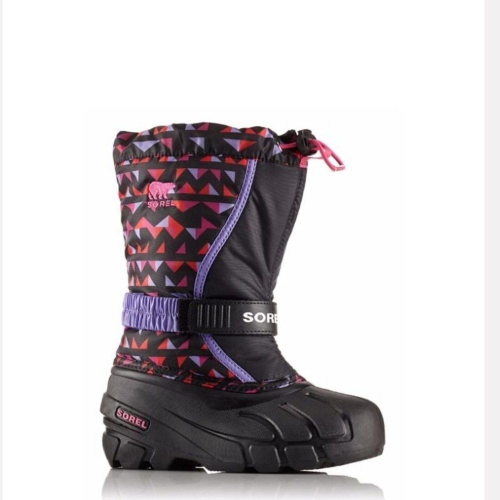 Sorel Youth Flurry Print Boot